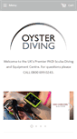 Mobile Screenshot of oysterdivingshop.com